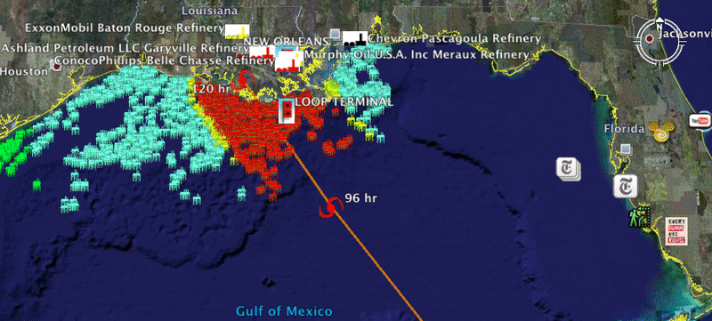 As New Orleans evacuates Hurricane Gustav takes aim at Gulf oil