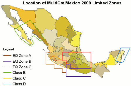 MultiCat Mexico catastrophe bond risk zones
