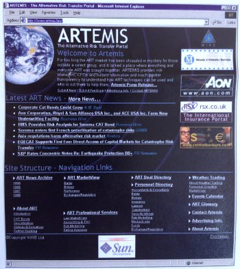 Artemis at launch