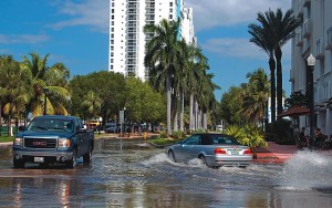 Miami beach flooding
