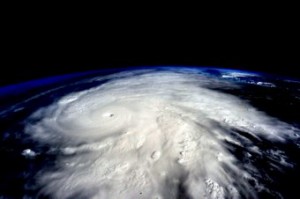 Hurricane Patricia seen from the International Space Station (ISS)