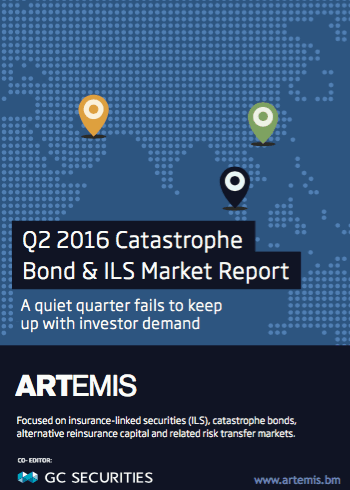 Q2 2016 Catastrophe Bond & ILS Market Report