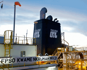 Jubilee oil field FPSO Kwame Nkrumah image from Tullow Oil