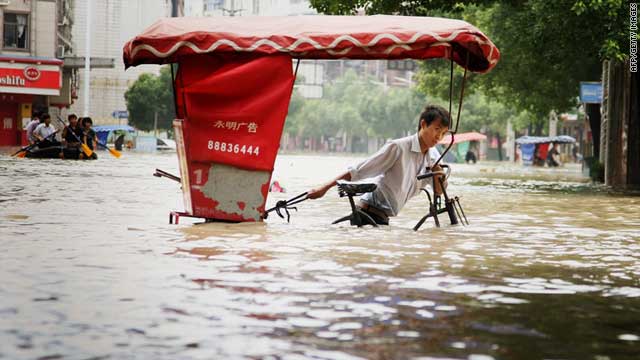 Flooding in China (image from CNN)