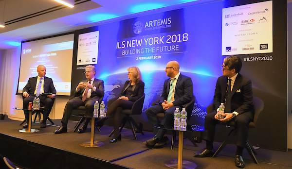 Artemis ILS NYC 2018 panel
