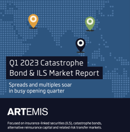 Catastrophe bond ILS market report Q1 2023