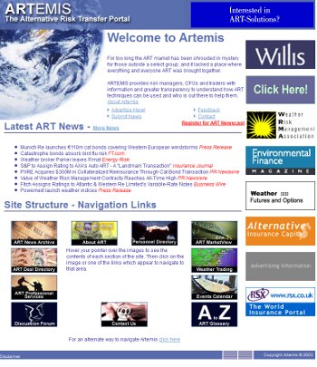 Artemis in 2004