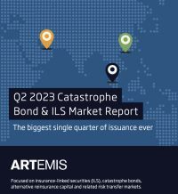Catastrophe bond ILS market report Q2 2023