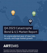 Q4 2023 catastrophe bond and related ILS market report