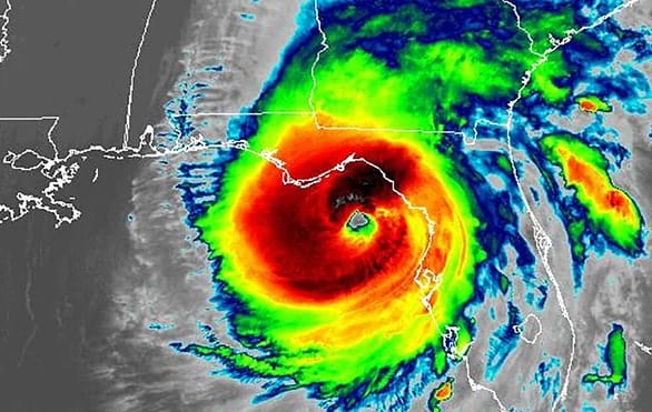 Hurricane Helene landfall at Cat 4 140mph winds, Tampa Bay sees historic surge flooding – Artemis.bm